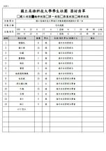 定向遊戲 活動計畫書