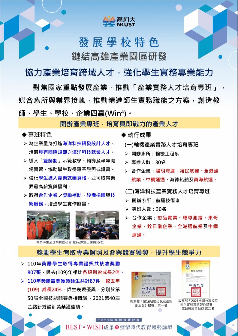鏈結高雄產業園區研發