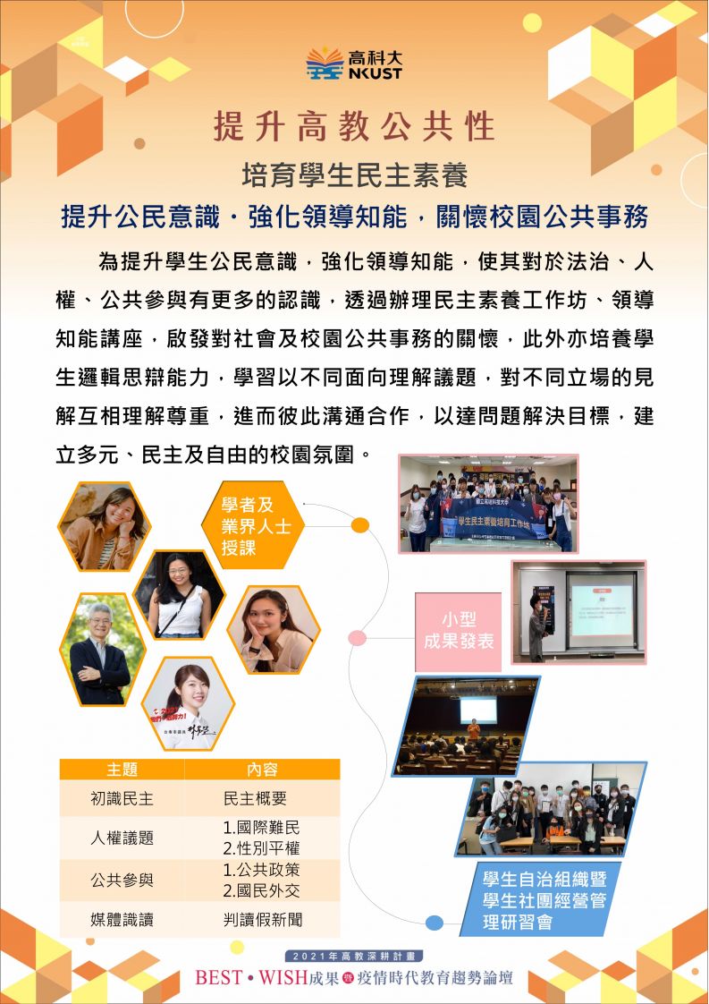 培育學生民主素養