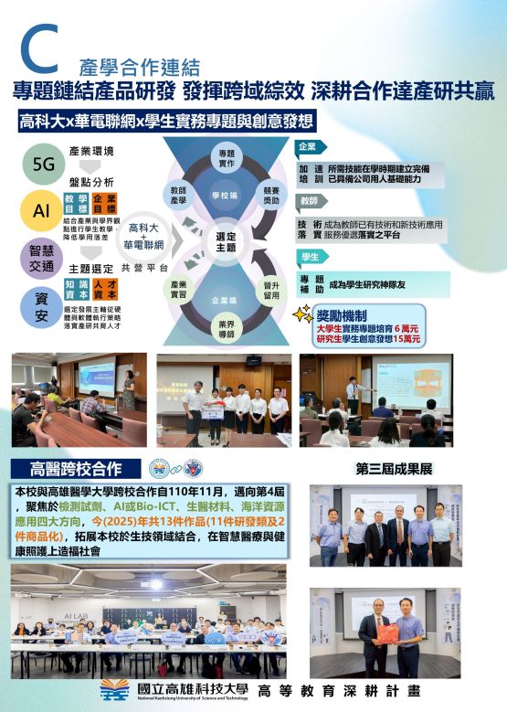 分項計畫C  產學合作連結
